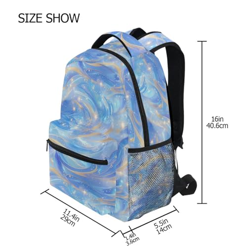 Laptop Backpack for Women Men Waterproof Laptop Bookbag with Chest Strap for Travel Trip Burgundy Blue Green - color: Multicolor05