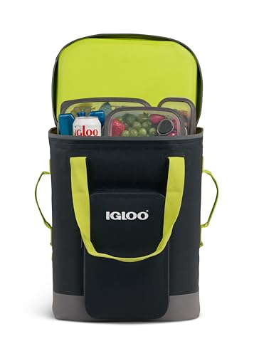 Igloo Trailmate Soft Sided Coolers | Portable Insulated Cooler Bag - color: 32-Can Jet Carbon