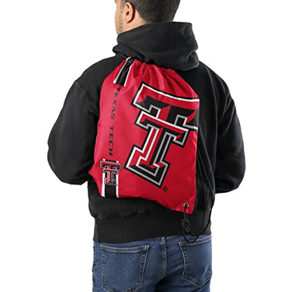 FOCO NCAA College Team Logo Drawstring Bag Backpack - color: Big Logo