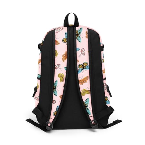 rickyh style School Backpack Travel Bag for Men & Women Lightweight College Back Pack with Laptop Compartmen - color: 01fhd