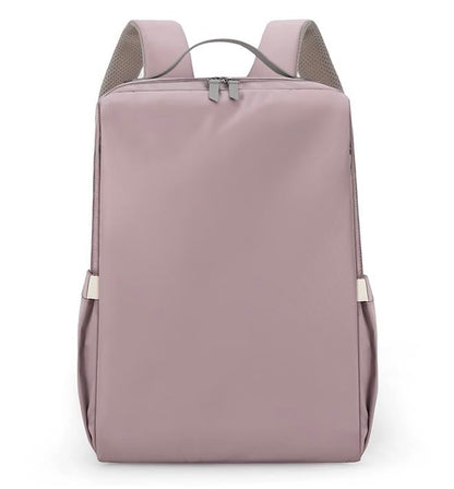 Tristan Home Minimalist Travel Backpack, Laptop Bag, Formal, Casual, Lightweight, Water-Resistant, Large (Muted Purple) - color: Muted Purple