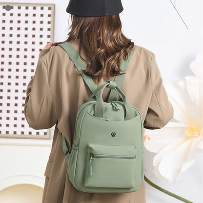 O-TBOST Small Backpack Purse for Women Fashion Travel Backpack Waterproof College Daypack (Green) - color: Green