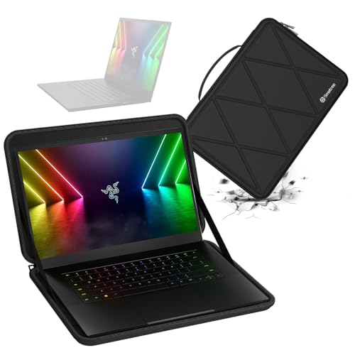 Smatree Hard EVA Protective Sleeve Case Compatible for 15.6 inch Razer Blade 15 2022/2023 Laptop and Anti-Shock Notebook Bag (X8275) - color: X Series-Black, size: For 15.6 inch Razer Blade 15 2022/2023(X8275)