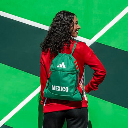adidas Stadium Sackpack – Drawstring Backpack for Sports, Small Gym Bag, 13L - color: Mexico