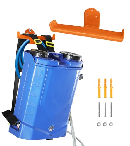 Backpack Leaf Blower Hanger with Tube Hook, 1 Pack Backpack Sprayer Wall Mount, Heavy Duty Chainsaw Wall Mount Stand Accessories Garage Organization Storage - size: 1 Pack