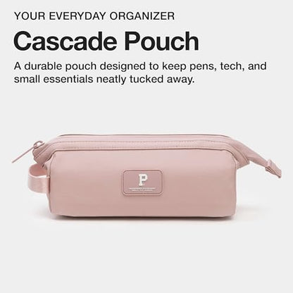 Portland Gear Cascade Pouch, Weatherproof Travel Electronic Organizer Bag, Wireframe Top For Easy Access, Compact and Versatile Design, 2L, Blush - color: Blush
