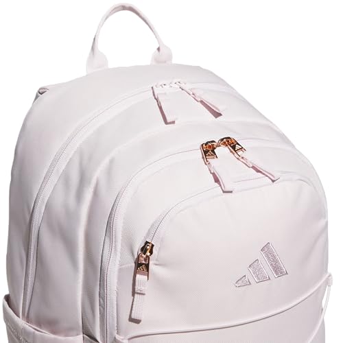 adidas Amplifier Backpack for Laptop, School and Gym, 28L, Distilled Pink/Dual Lilac Purple/Bungie, OSFA - color: Distilled Pink/Dual Lilac Purple/Bungie