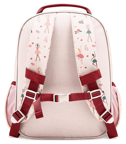 Simple Modern Large Kids Backpack for School Girls and Boys | Elementary Backpack for Teen | Fletcher Collection | Kids - 16" tall | Pink Ballerina - color: -Pink Ballerina, style: Kids Large