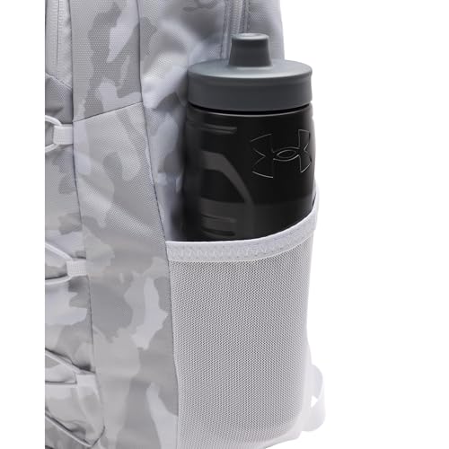 Under Armour Hustle Sport Backpack - color: Mod Gray / Mod Gray / Metallic Silver
