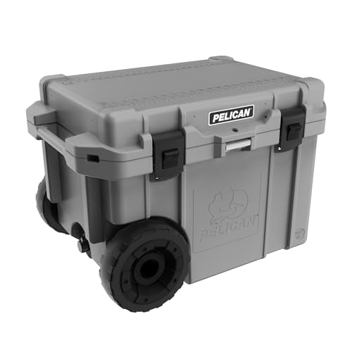 Pelican 45QT Elite Wheeled Cooler - color: Dark Grey/Black, style: 45 Quart