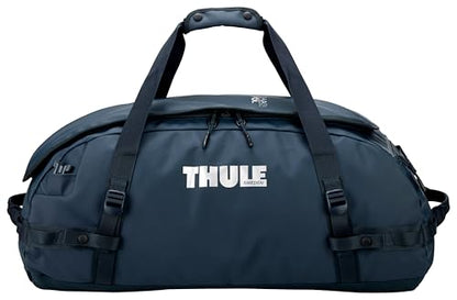Thule Chasm Duffel bag, Weather-resistant materials, Easy packing, Converts to backpack, Internal pockets, Travel-ready - color: DARKEST BLUE, size: 70L