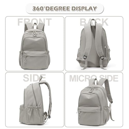 suwasp Casual Laptop Backpack for Women Men Waterproof Lightweight Backpacks Bag 15.6inch Laptop Daypack Large Capacity Backpack, Brown - color: Brown