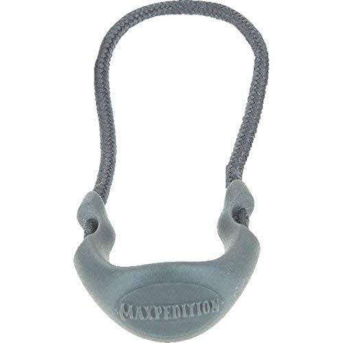 MAXPEDITION Positive Grip Zipper Pulls (Small, Gray) Pack of 6, Zipper Pull Replacement for Tactical Backpack, EDC Pouch, Bug Out Bag & Luggage, Sling Pull Tab, PZSGRY - color: Gray, size: Small