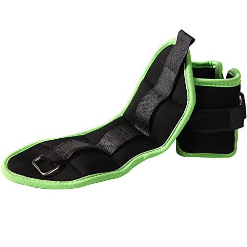 JFIT Ankle Weights - Ankle Weight Pair 10 Weight and Bundle Options - 0.5 to 8 lbs. Each (Set of 2) Adjustable Straps – Comfortable, Breathable, Moisture Absorbent Weight Straps for Men and Women - size: 0.5 lb Pair