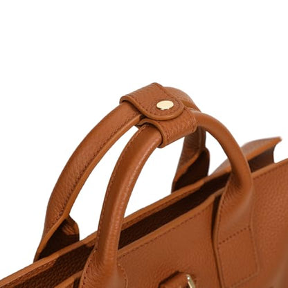 Simple and Lightweight Commuter Backpack 2025 New Business Large Capacity Computer Backpack Women's Premium Sensation Bag (Wood Brown) - color: Wood Brown
