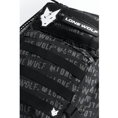 Lone Wolf Fitness Gen 3 Sports Backpack 35L Midnight Black, Water Resistant, 1000D High-grade Polyester