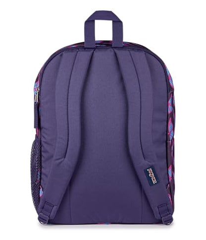 JanSport Laptop Backpack - Computer Bag with 2 Compartments, Ergonomic Shoulder Straps, 15” Laptop Sleeve, Haul Handle - Flutter By Purple - color: Flutter By Purple