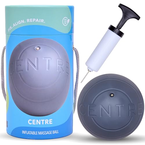 RAD Centre – Soft Yoga Deep Tissue Massage Ball – Myofascial Release Ball for Abdominal, Psoas, Neck & Stomach Massage – Trigger Point & Mobility Therapy