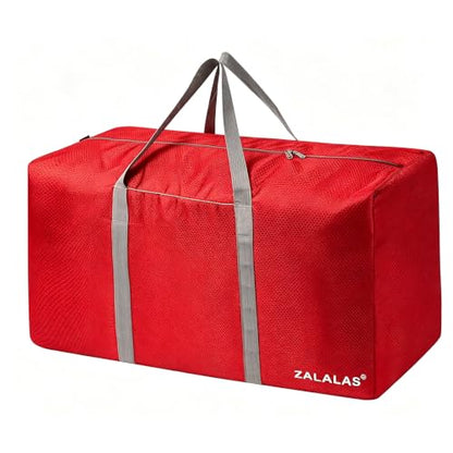 Travel Duffle Bag,96L Extra Large Duffel Bag Lightweight,Waterproof Duffle Bag for Men Women,Black (Red) - color: Red