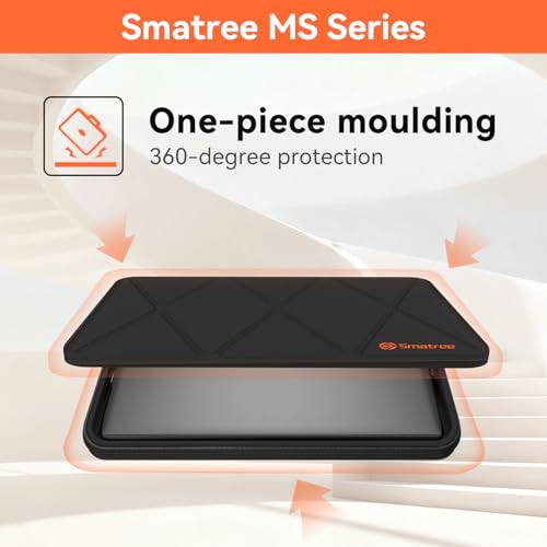 Smatree MS20T Hard Protective 13.3 inch Laptop Sleeve Case Compatible for Lenovo Chromebook Duet 5, Waterproof and Anti-Shock Case - color: Black, size: 13.3 inch/MS20T/Size: 32*20.3cm
