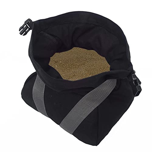 Workout Sandbag Tear with Ergonomic Handle, Canvas Weightlifting Sandbag for Fitness Exercise, Adjustable 0-25 lbs Fillable Training Bag for Home Gym and Outdoor Use