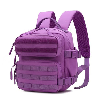 9L Mini Backpack for Men and Women, Small Backpack for Gym Hiking Travel Sports Running (Purple) - color: 9l-purple