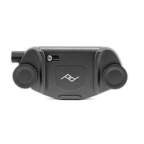 Peak Design Capture Camera Clip V3 Solo, Black Clip Only, Holds DSLR, Compact and Point and Shoot Bodies, Secure, Stable and Accessible, Attaches to Straps and Belts, Quick Release, 200 lb Capacity