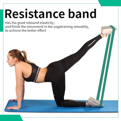 12-Pack Resistance Bands Set - Pull Up Assist, Strength Training & Physical Therapy for Home Gym | Exercise Loop Bands for Men & Women - color: Green 50-125lbs