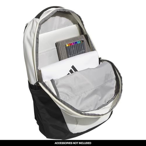 adidas PHNM Backpack for Laptop, School and Travel, 28L - color: Off White/Black