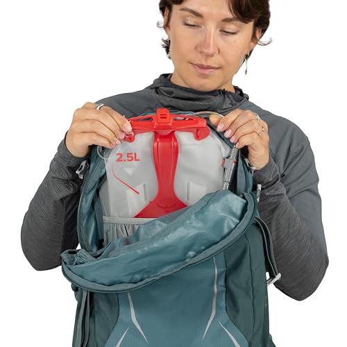 Osprey Hikelite 26L Durable Hiking Backpack - Travel Daypack with Rain Cover for Men and Women, Tungsten Yellow - color: Tungsten Yellow, style: 26l