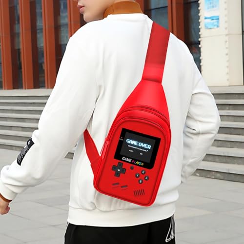TILYTADLY School Backpack For Boys - Gamer Boys Backpack For Kids Children Teens Elementary Middle School - Ages 6-18，17″ - color: 3-red-set2