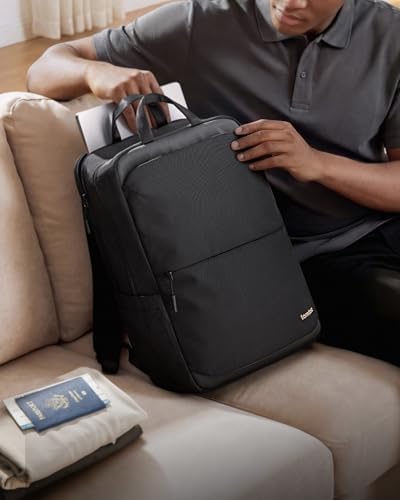 tomtoc Laptop Backpack, Laptop Bag for Men Women, 24L Everyday Computer Backpack for 16'' MacBook Pro M4, Daypack for Work, Commute, Business, College, Weekend Trip
