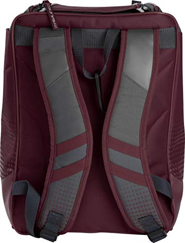 Rawlings | FRANCHISE Backpack Equipment Bag | Baseball/Softball | Rec/Travel | Multiple Styles - color: Maroon