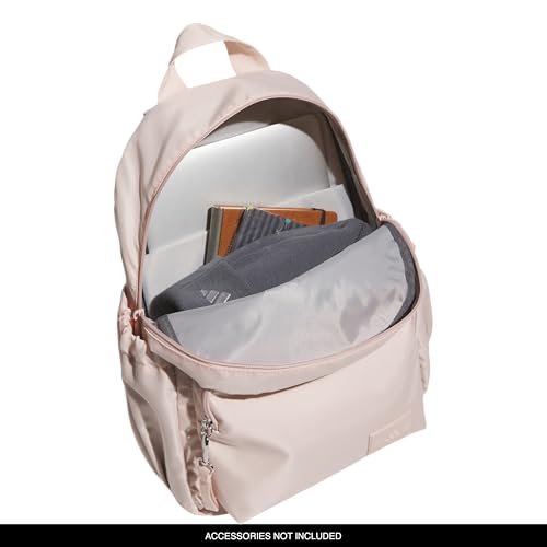 adidas Weekender Backpack – Small Lightweight Everyday Bag, 19L, Blush Pink/2, OSFA - color: Blush Pink/2