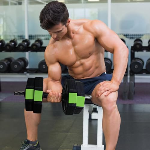 4-in-1 Adjustable Dumbbell Set, 30/44/66/88 Lbs Free Weights Set with Connector, Fitness Exercise Equipment Used As Kettlebells, Barbell, Push Up Stand, Weights Set for Home Gym Suitable Women/Men - size: 30 Lbs Standard