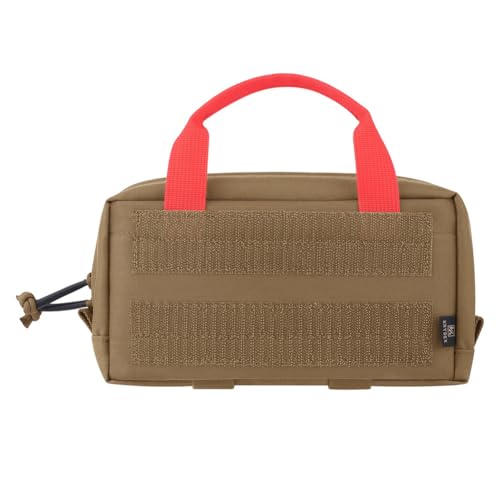 KRYDEX Clear Top Insert Bag with Hook Panel Tactical Packing Cube Travel Organizer Bag (Small -CB) - color: Small -CB