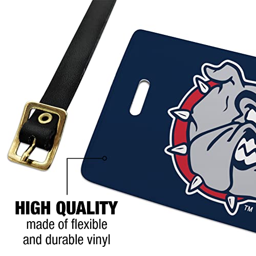 Gonzaga University Bulldogs Logo Luggage ID Tags Carry-On Cards - Set of 2