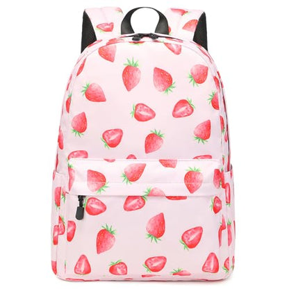 mygreen Kids Backpack, Kawaii Girls Backpack for School - color: Strawberry 2