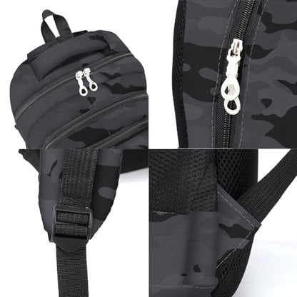 rickyh style Stylish Backpack: Multi-functional and Lightweight Bag for Travel, School, and Outdoor Activities - color: 007shenhui