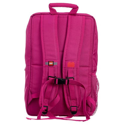LEGO Brick Backpack, Red Violet - color: Red Violet