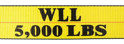 Mytee Products (12 Pack) 3" x 30' Winch Straps w/Wire Hook, WLL 5000 Flatbed Tie Down Strap - color: 12 - Pack, size: 3" x 30'