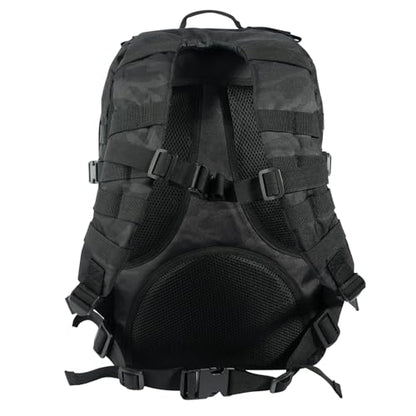 Rothco 22970: Midnight Camo Fast Mover Tactical Backpack - color: Midnight Black Camo