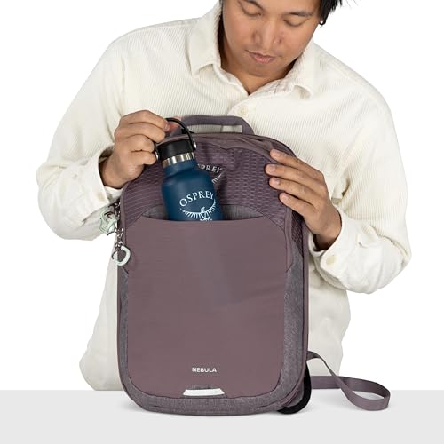 Osprey Nebula Shoulder Sling Bag - Crossbody Backpack with Laptop Sleeve and Bottle Pocket, Torrent Blue Heather - color: Torrent Blue Heather