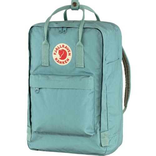 Fjallraven Kanken Laptop 17" Backpack, Sky Blue - color: Sky Blue