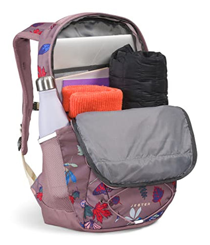 THE NORTH FACE Women's Every Day Jester Laptop Backpack, Fawn Grey Fall Wanderer Print, One Size - color: Fawn Grey Fall Wanderer Print