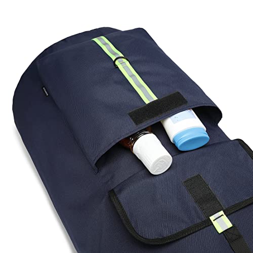 laundry bag backpack,extra-large heavy duty laundry bags,laundry backpack for college students,drawstring closure (Dark blue laundry bag backpack) - color: Dark Blue Laundry Bag Backpack