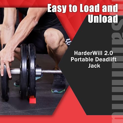 Deadlift Jack Alternative (1 Pair) Easy to Load and Unload Weight Plates, Perfect for Deadlift, Crossfit, Powerlifting, Weightlifting, Home Gym for Your Gym Bag - color: B: Claret-Red