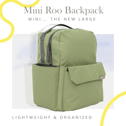RED ROVR Mini Roo Lightweight Backpack | 6 pockets for everyday essentials (Moss) - color: Moss