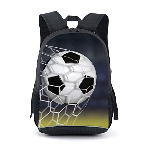 CAIWEI American Football Backpack School Bag (Football 1) - color: Football 1, size: 17.2*11.7*5.5 Inch