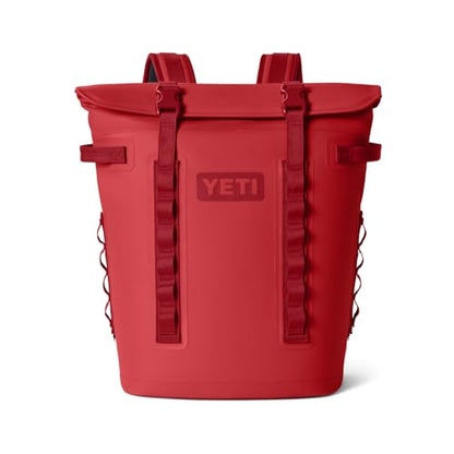 YETI Hopper M Series Backpack Soft Sided Coolers with MagShield Access - color: Rescue Red, size: M20